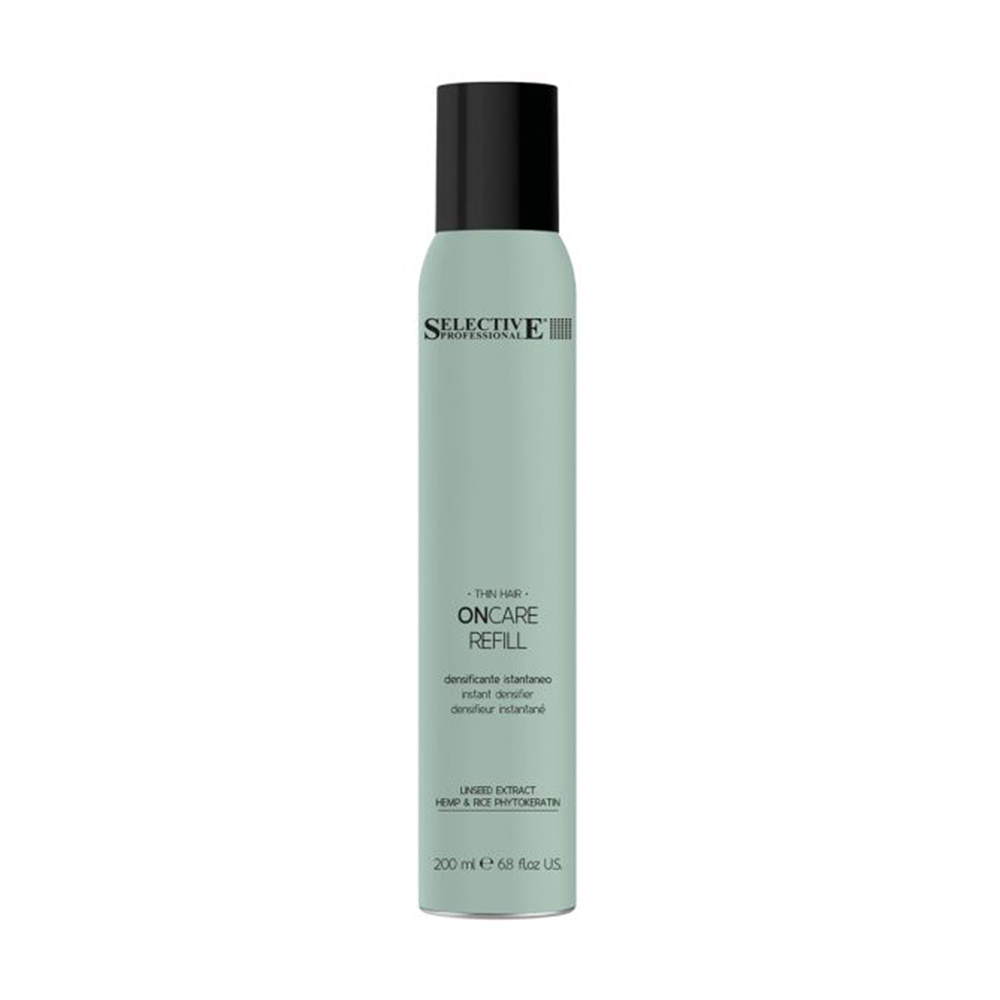 Пінка-філер Selective Professional OnCare Refill Foam Mousse для надання об'єму пошкодженому та тонкому волоссю, 200 мл